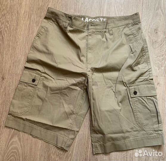 Мужские шорты карго. Lacoste Cotton Cargo Short ор