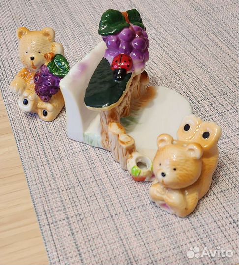 Солонка-перечница-салфетница