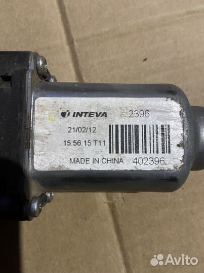 Моторчик стеклоподъёмника Hyundai Solaris Kia Rio