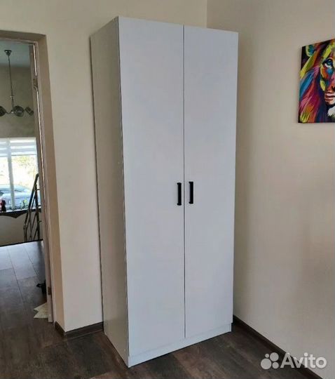 Шкаф Рик платяной белый