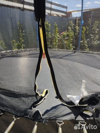 Батут с сеткой