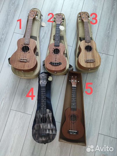 Укулеле новые
