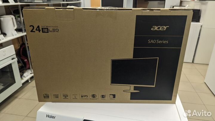 Новый монитор Acer 24 дюйма 75 герц