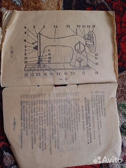 Швейная машинка зингер