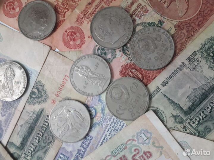 Монета 1 рубль СССР