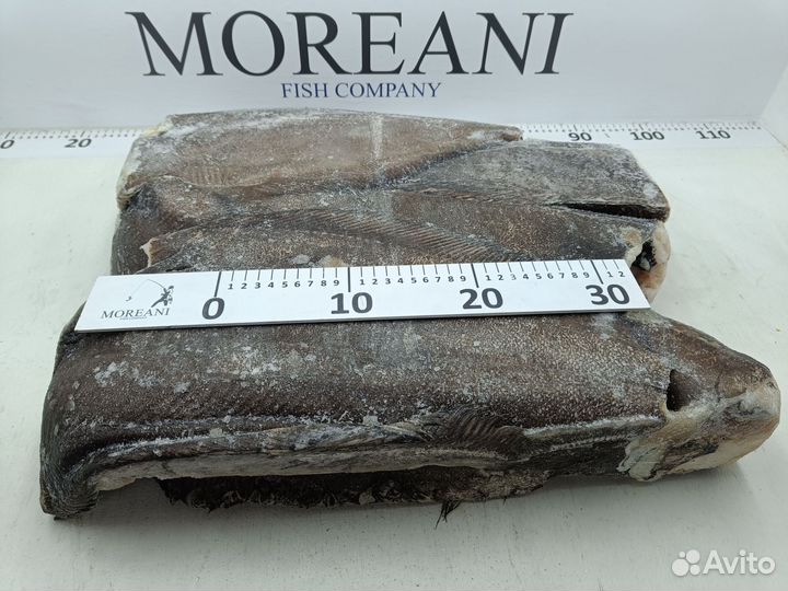 Палтус черный свежемороженый 3/4кг блок по 20кг