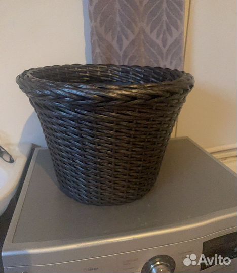 Кашпо из ротанга