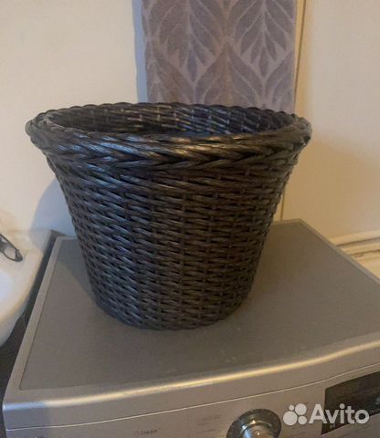 Кашпо из ротанга