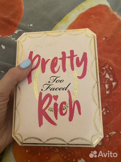 Тени для век TOO fased оригинал