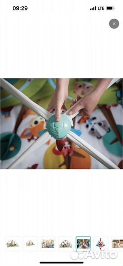 Развивающий коврик tiny love