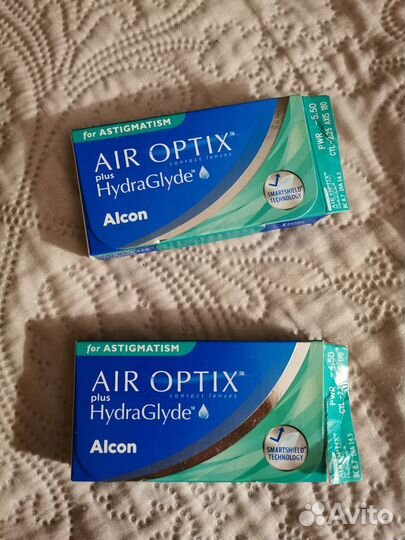 Линзы контактные AIR optix FOR astigmatism
