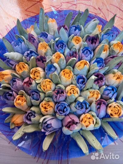 Зефирные букеты на заказ