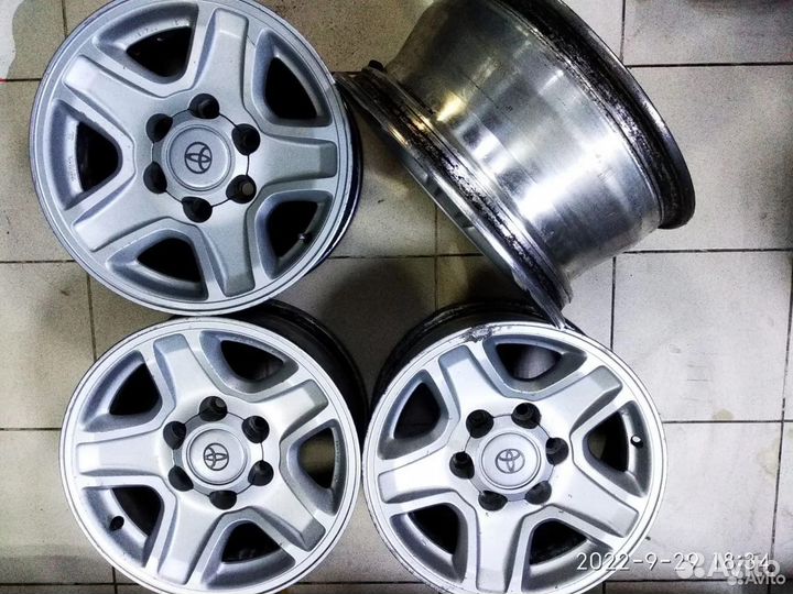 Диски на r16 6*139.7