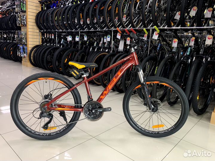 Велосипед welt Peak 1.0 HD 24 (2022) Dark Red