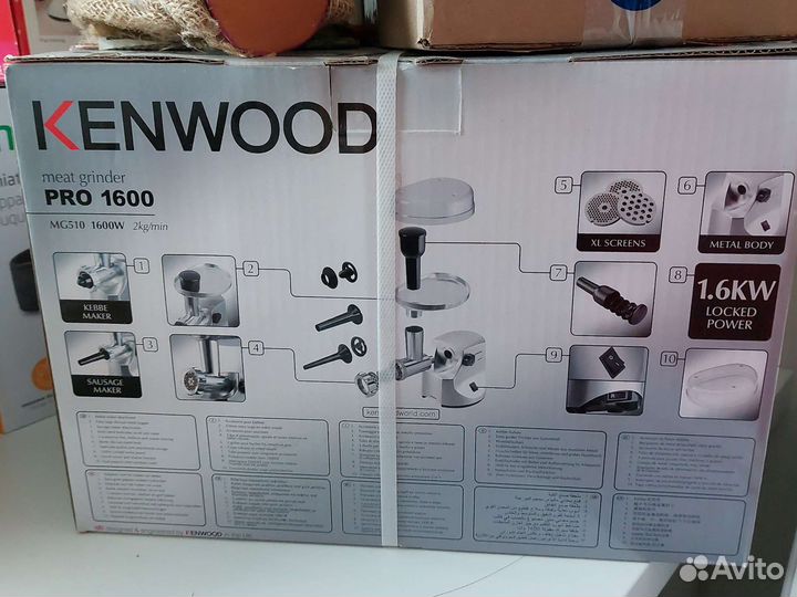 Мясорубка kenwood pro 1600