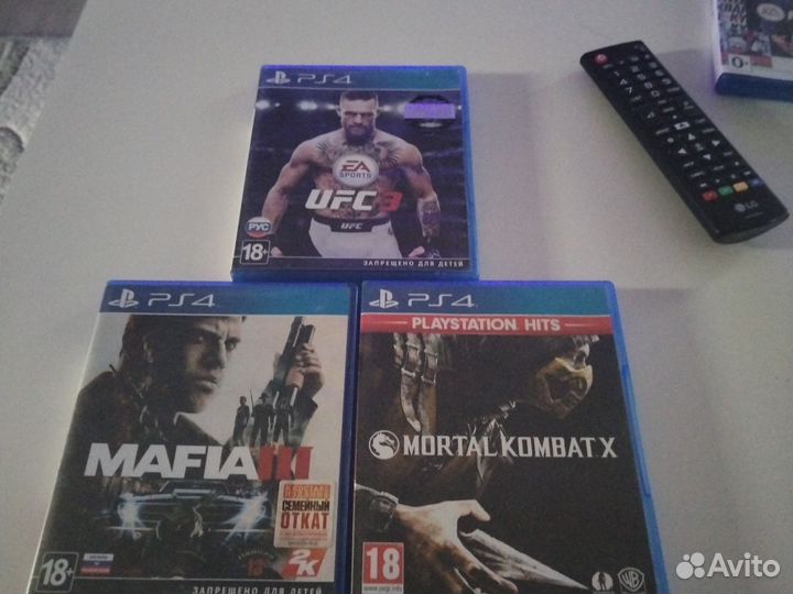 Диски на ps4