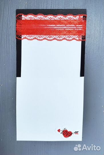 Открытка, Валентинка, ручная работа, №21