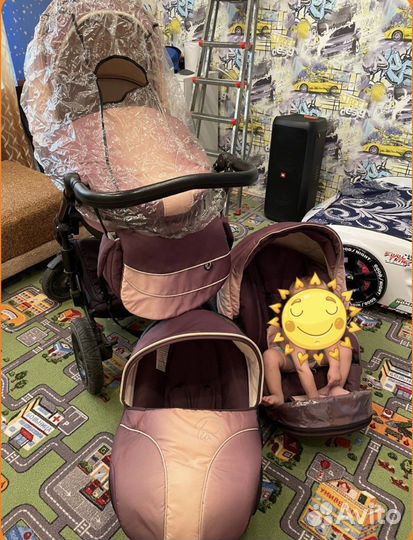 Детские коляски 3 в 1