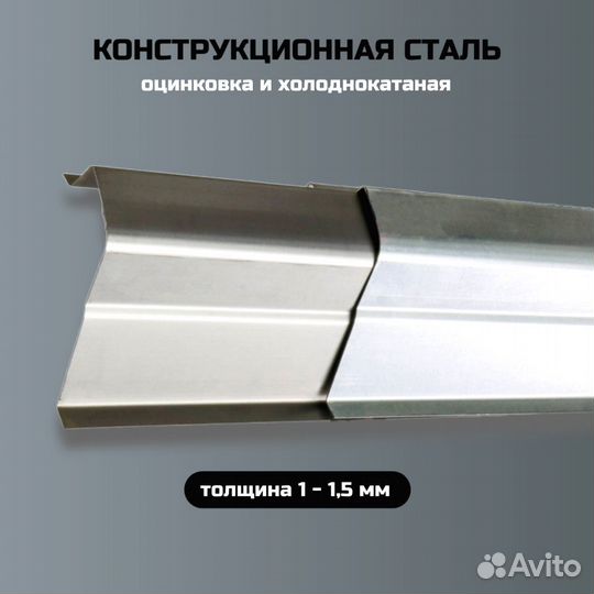 Пороги ремонтные Nissan Cube 2 (Z11)