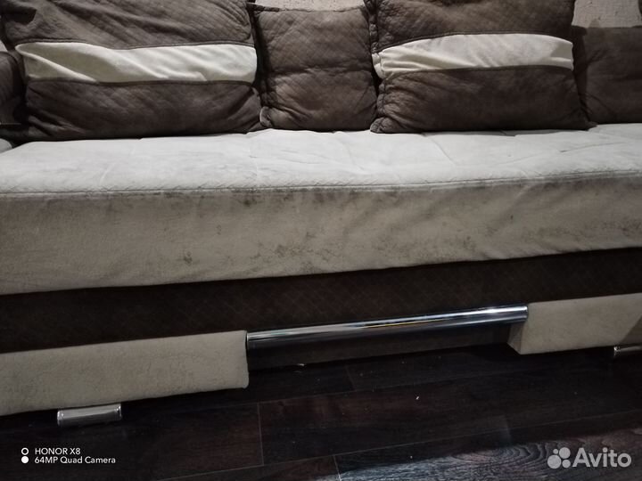 Большой угловой диван модульный бу