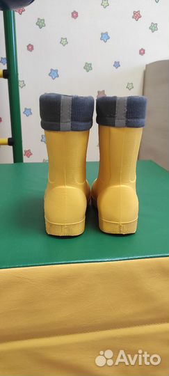 Детские резиновые сапоги