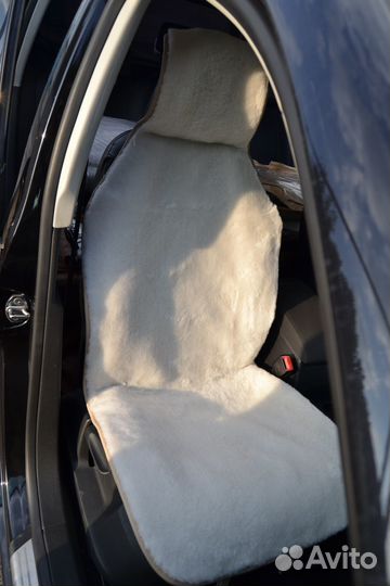 Меховые накидки на сиденья машины