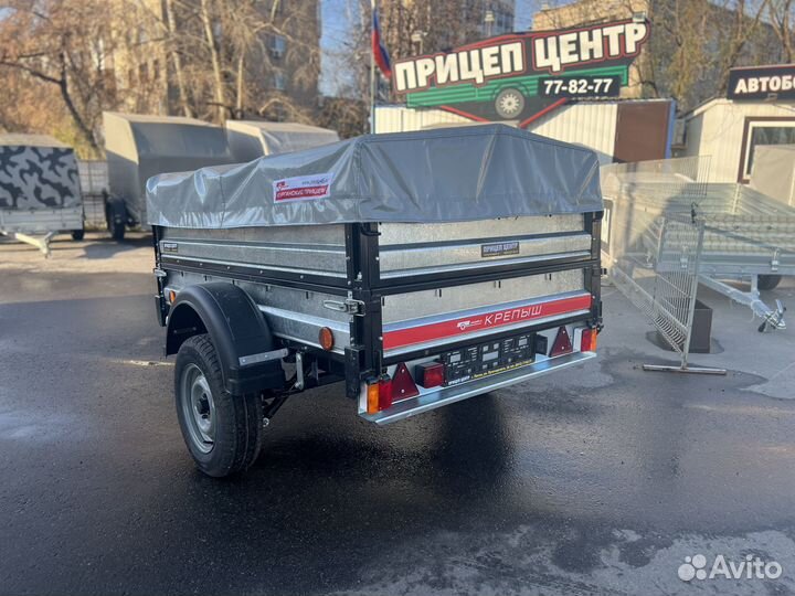 Продам прицеп Крепыш 03 низкий тент