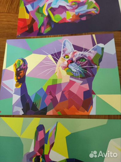 Пазл,картинка из сборных наклеек