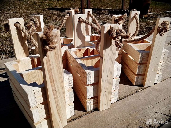 Ящики деревянные подарочные