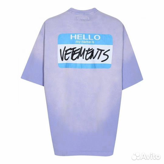Футболка оверсайз Vetements