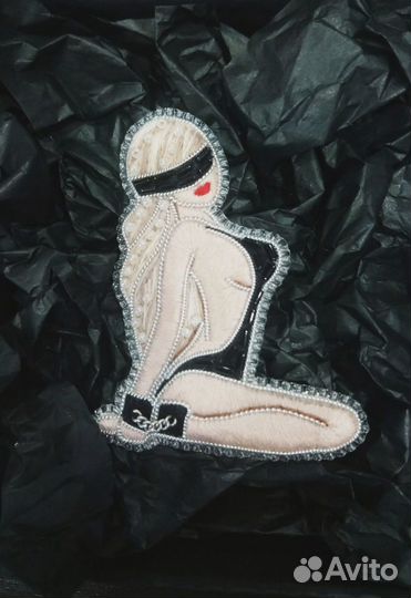 Брошь ручной работы