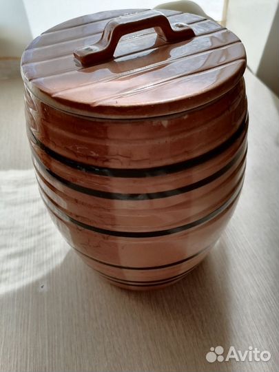Керамический бочонок
