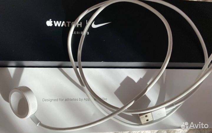 Apple watch nike+ series 3 38mm черные