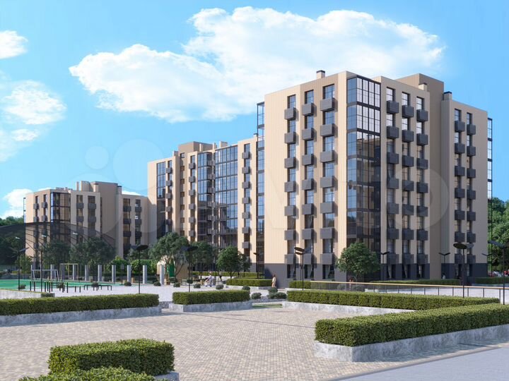 3-к. квартира, 69,7 м², 4/8 эт.