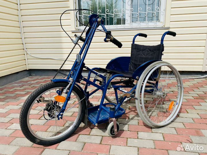 Кресло-коляска с велоприводом искра