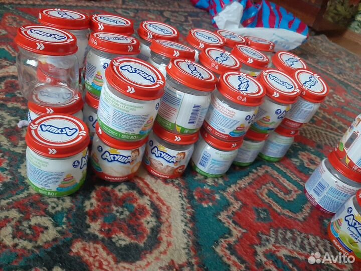 Баночки из под детского питания