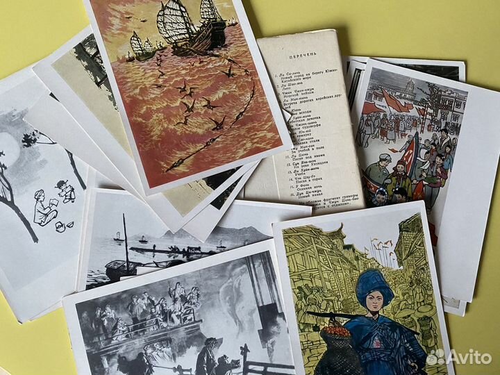 Наборы открыток – художники разных стран