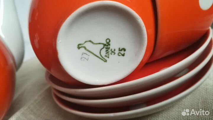 Чайный сервиз СССР дулево