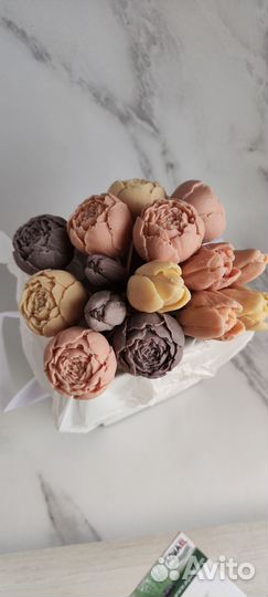 Шоколадный букет, цветы, подарок маме, бабушке