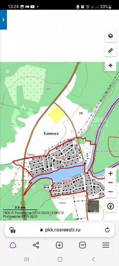 Участок 5,32 га (СНТ, ДНП)