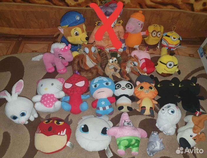 Разные наборы игрушек