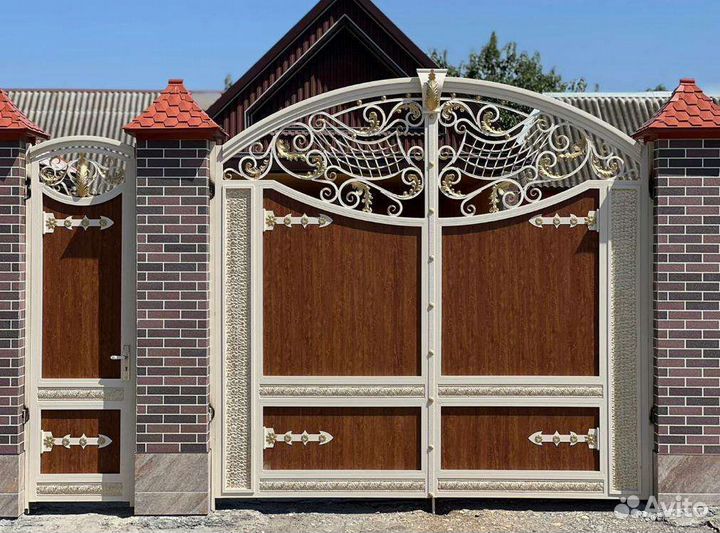 Кованые ворота