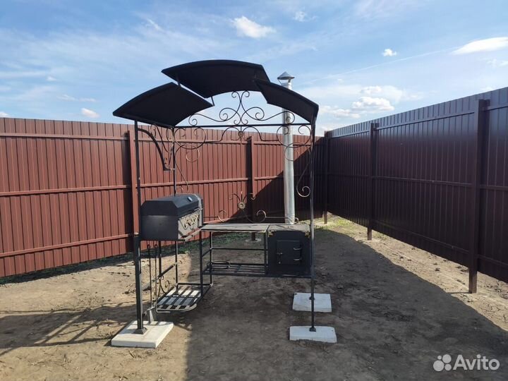 Кованый мангал