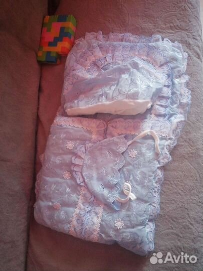 Конверт на выписку для мальчика лето