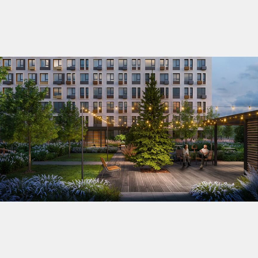 3-к. квартира, 76,8 м², 9/15 эт.