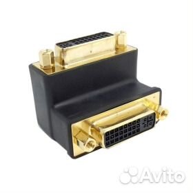 Адаптер DVI (24 + 5 pin) мама-DVI (24 + 5 pin) мам