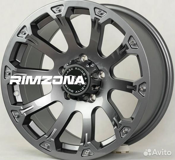 Литые диски black rhino R17 5x127 srt. Гарантия