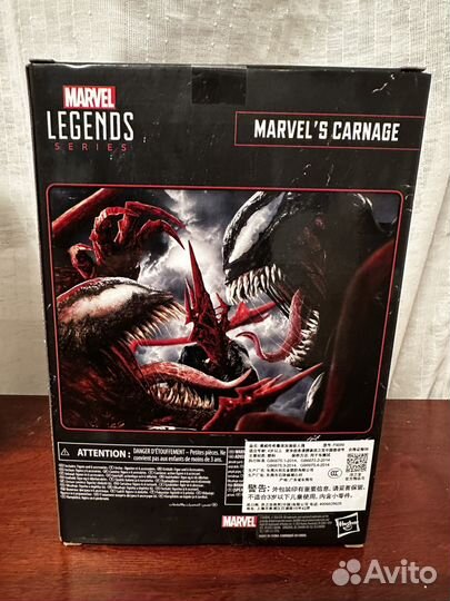 Marvel legends carnage карнаж