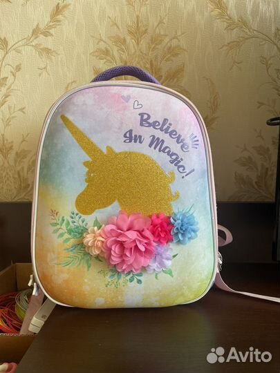 Рюкзак школьный ортопедический для девочки