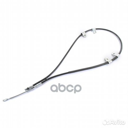 Трос ручного тормоза L daewoo Lanos /для бараба